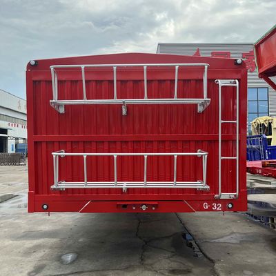 3 Assen 40-80tons Drop Side Veehouderij Boerderij Side Wall Fence Semi Truck Trailers Direct