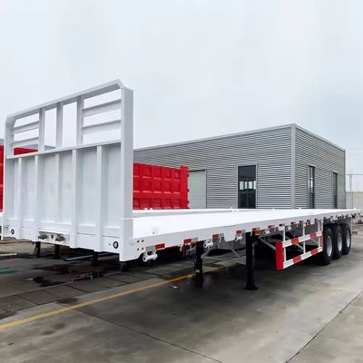Semi-trailer voor containervervoer 3 as 4 as 20ft 40ft 45ft flatbed truck trailer