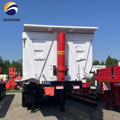 3 as 4 as kantelend kantelend achterste dumptruck half aanhanger 9800x2500x3500mm