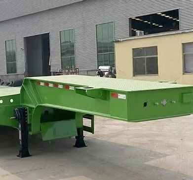 150 ton Max Loading Lowboy Lowbed Semi Trailer voor zwaar vervoer Aanpasbaar