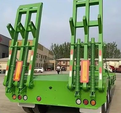 150 ton Max Loading Lowboy Lowbed Semi Trailer voor zwaar vervoer Aanpasbaar