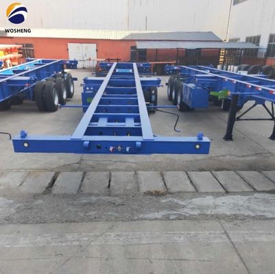 Semi-trailer voor 20-40 ft container