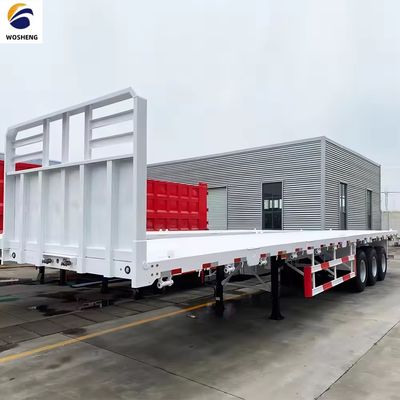 Maximaal laadvermogen van 100 ton Semi-trailer Ideaal voor het vervoer van 20ft 45ft 40ft Container