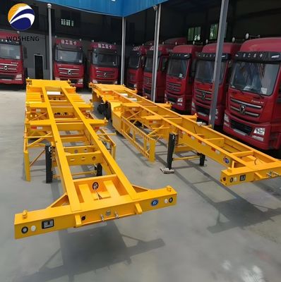 Semi-trailer voor 20-40 ft container