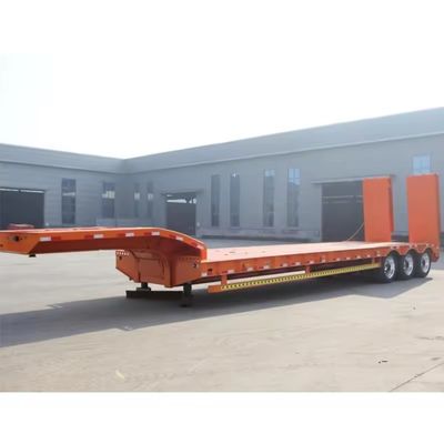 3 assen Lowbed Lowboy Semi-trailer met Dual Line Braking System en 16000x2500x1100mm