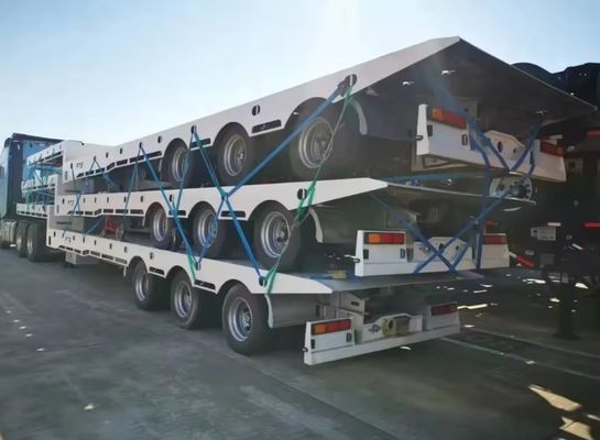 Semi-trailer voor Zimbabwe met 3-as 40-80 ton