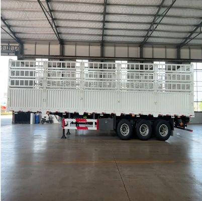 100 ton maximale capaciteit hek halve aanhangwagen zwaar landingsgestel 28 ton goede prestaties