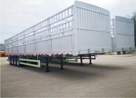 Aanpassing 3 As 4 As Multifunctioneel Afneembare Zaan Halve Aanhanger voor Truck