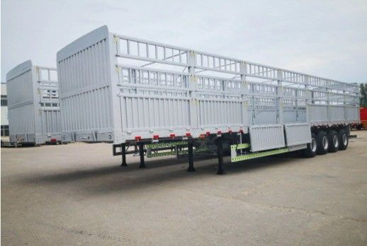 Aanpassing 3 As 4 As Multifunctioneel Afneembare Zaan Halve Aanhanger voor Truck