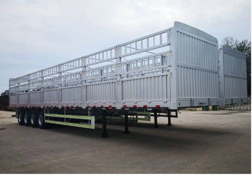 Aanpassing 3 As 4 As Multifunctioneel Afneembare Zaan Halve Aanhanger voor Truck