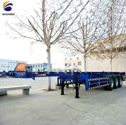 3 assen 20FT 40FT Ganshals Container Chassis Skelet Semi-trailer