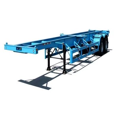 40ft 20ft Tri-Axle Container Trailer Skelet Trailer met Heavy Duty Landing Gear 28t