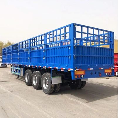 3 as 4 as zijplaat hoogte 600 mm 800 mm zijdelingse omheining halve aanhangwagen maximaal laadvermogen 30000 kg