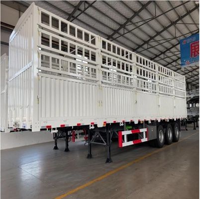 3 as 4 as zijplaat hoogte 600 mm 800 mm zijdelingse omheining halve aanhangwagen maximaal laadvermogen 30000 kg