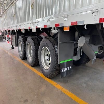 3 as 4 as zijplaat hoogte 600 mm 800 mm zijdelingse omheining halve aanhangwagen maximaal laadvermogen 30000 kg