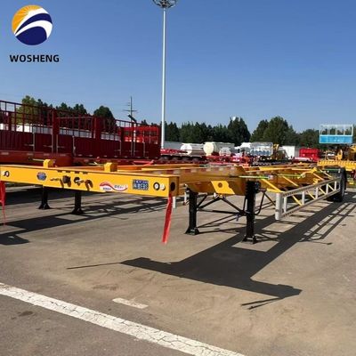 20/40/45 Voeten Container Transport Chassis Semi-trailer Staal skelet