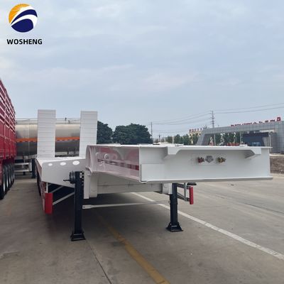 3 assen laagbed half-aanhangwagen voor het vervoer van zware machines 13000x3000x3300mm