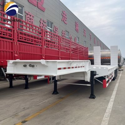 3 assen laagbed half-aanhangwagen voor het vervoer van zware machines 13000x3000x3300mm