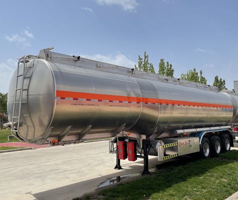 WS Shandong Customise 55cbm Fuel Truck Trailer in Afrika met maximale lading van 60 ton