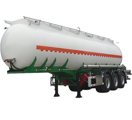 Veilige Semi-trailer voor brandstoftransport 55cbm 45000/50000 liter Diesel Tanker