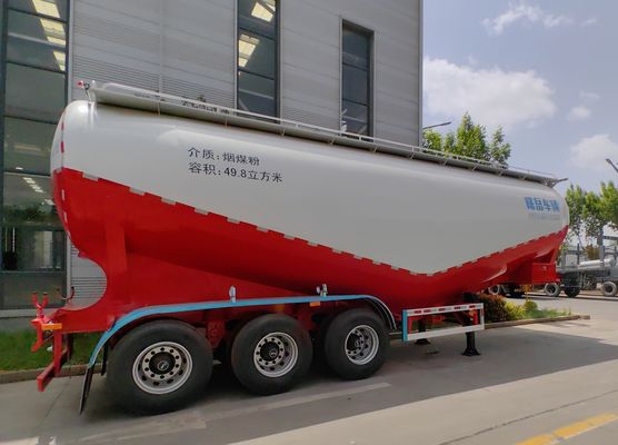 Tank Semi-trailer Aanpasbaar Aluminium Bulk Cement Pneumatisch voor vrachtwagenfunctie