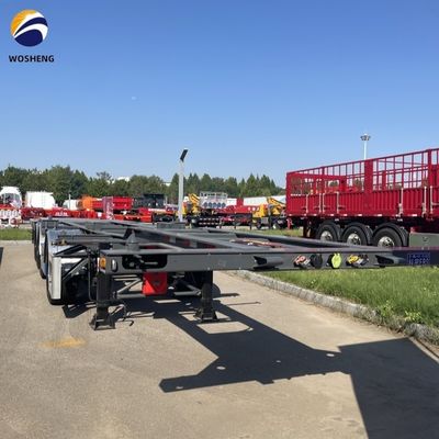 12400x2500x1550mm zwaar landingsgestel 28t skelet halfrol voor containervervoer
