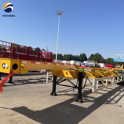 12400x2500x1550mm zwaar landingsgestel 28t skelet halfrol voor containervervoer