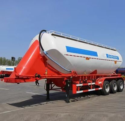 Tank Semi-trailer Aanpasbaar Aluminium Bulk Cement Pneumatisch voor vrachtwagenfunctie