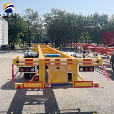 12400x2500x1550mm zwaar landingsgestel 28t skelet halfrol voor containervervoer