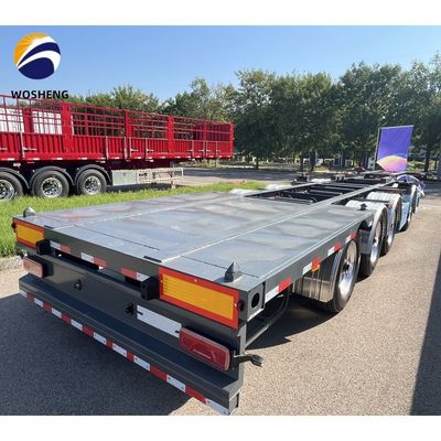 4 Assen Container skelet aanhanger voor het transport van gepersonaliseerde kleurcontainers