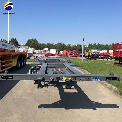 4 Assen Container skelet aanhanger voor het transport van gepersonaliseerde kleurcontainers