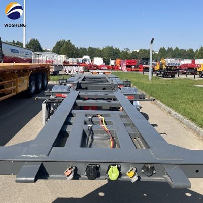 4 Assen Container skelet aanhanger voor het transport van gepersonaliseerde kleurcontainers
