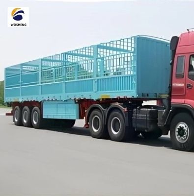 Semi-trailer voor het vervoer van groenten en vee 12400x2500x3650mm