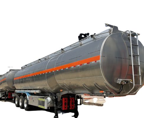 Korting 3 as 4 as 36000-50000 liter brandstoftank Halve aanhanger van Wosheng