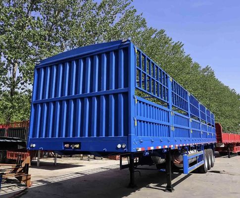Beste 40-80 ton staalmateriaal hek vrachtwagen voor het vervoer van dieren en vracht