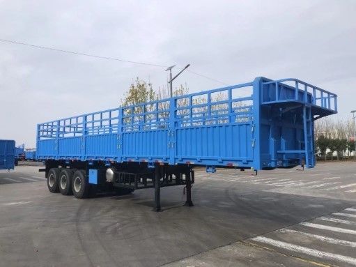 Beste 40-80 ton staalmateriaal hek vrachtwagen voor het vervoer van dieren en vracht