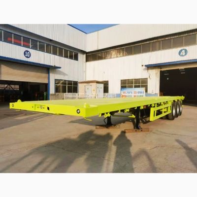 Beam Q345b Halve aanhangwagen voor het vervoer van 50-70 ton vracht 12500x2500x1600-3100mm