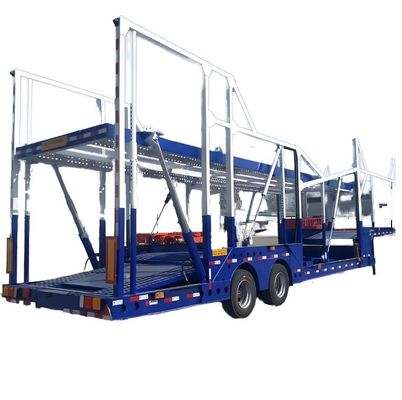 Aanpasbare 2/3 assen 16690 x 2700 x 3000 mm Auto Transport Double Floor Semi Trailer