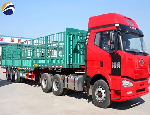 Semi-trailer 3/4-assen laadvermogen 30-80 ton voor het vervoer van vracht en vee