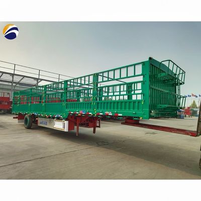 Semi-trailer 3/4-assen laadvermogen 30-80 ton voor het vervoer van vracht en vee