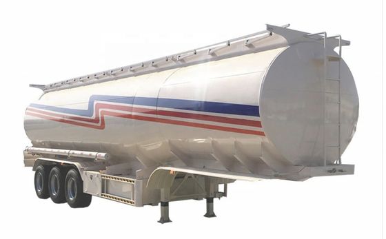 3 assen benzine-olie tank brandstoftanker half aanhanger met King Pin 2&quot; 50mm of3.5&quot; 90mm JOST