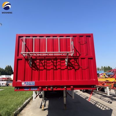 2&quot; King Pin Commercieel gebruik 3assen hek half-aanhanger voor bulk vracht vee enz.
