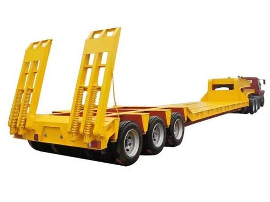 Hoofdbalk Q345B / T700 Staal 40 ton laaggelegen aanhangwagen voor zware vracht