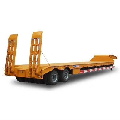 Hydraulische laagplatform-half-aanhanger voor laagbelader-aanhanger maximale lading 30-100 ton