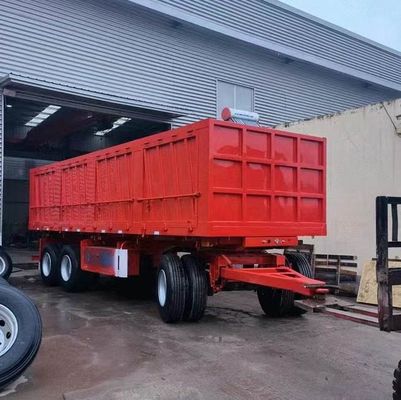 40-100 ton trekbalk slepen Dolly vol vrachtwagen aanhangwagen met zijwand staak voor zware ladingen