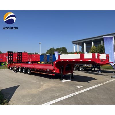 FUWA/JOST/WOSHENG Landing Gear 50 ton 60 ton Hydraulische lowboy-halswagen