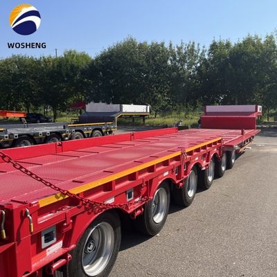 FUWA/JOST/WOSHENG Landing Gear 50 ton 60 ton Hydraulische lowboy-halswagen