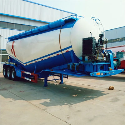 45CBM Koolstofstaal Roestvrij staal Aluminium Tanker Halve aanhangwagen Brandstof-Olie Tank Trailer Vloeistof Tank Halve aanhangwagen