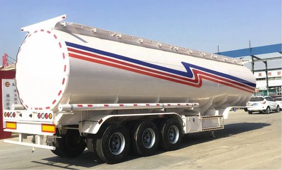Op maat gemaakte 3 assen Liquid and Oil Tank Semi Trailer Fuel Tanker Trailer 13000*2550*3780mm