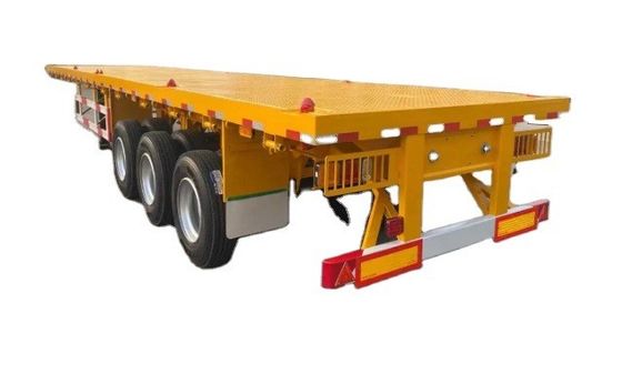 Dual Line Braking System 3axle 4axle flatbed trailer voor trailers voor zware vrachtwagens